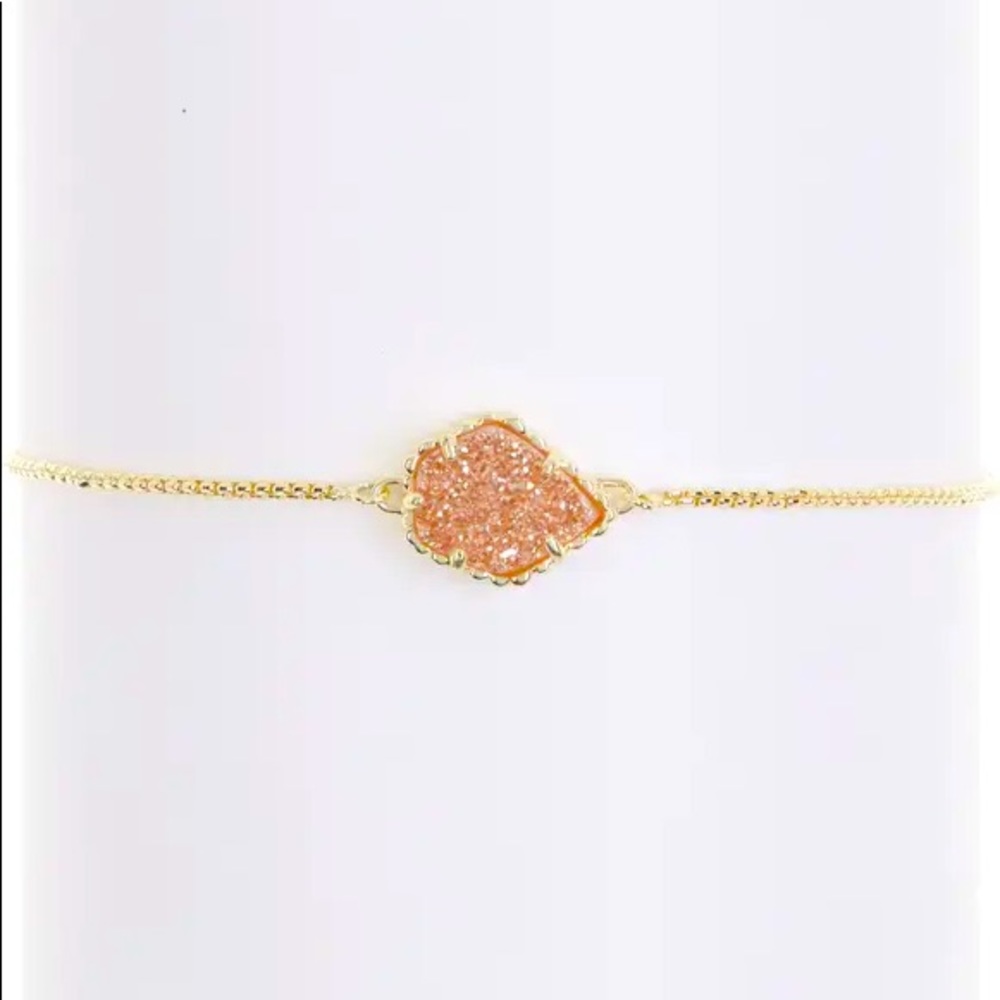 Kendra Scott Theo Gold Sand Drusy slider bracelet